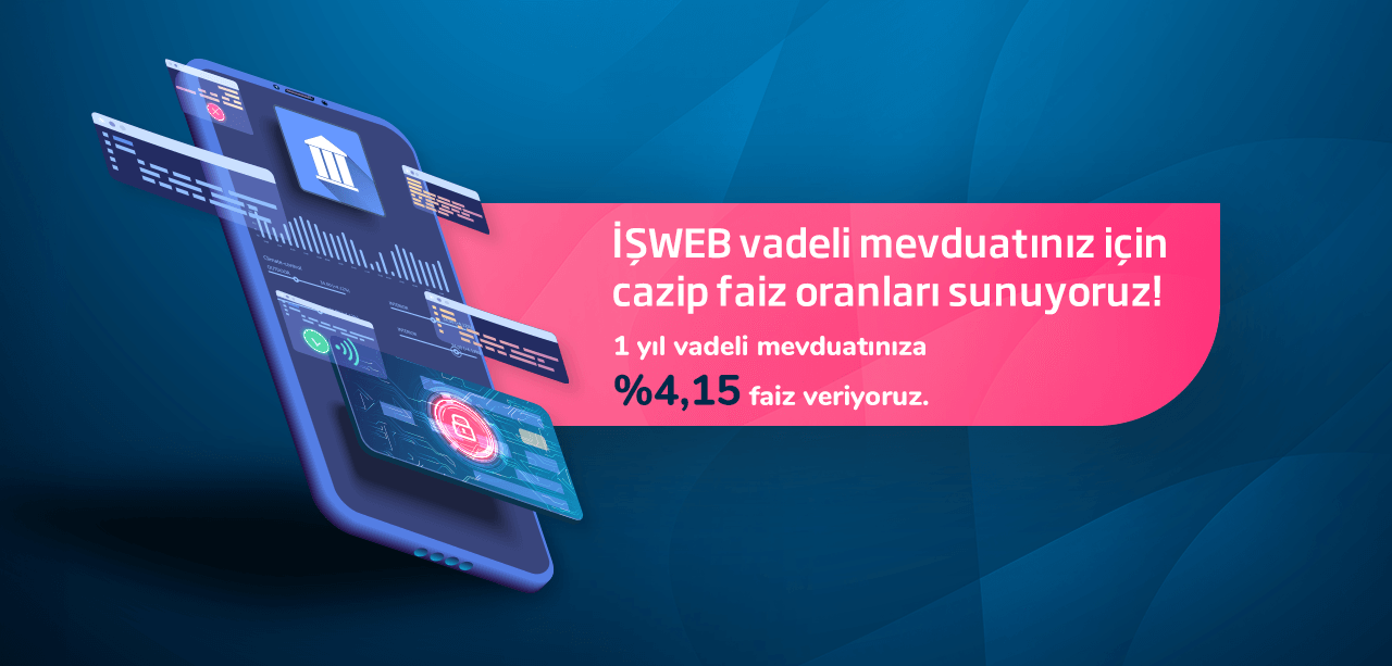 ISWEB valdeli mevduat